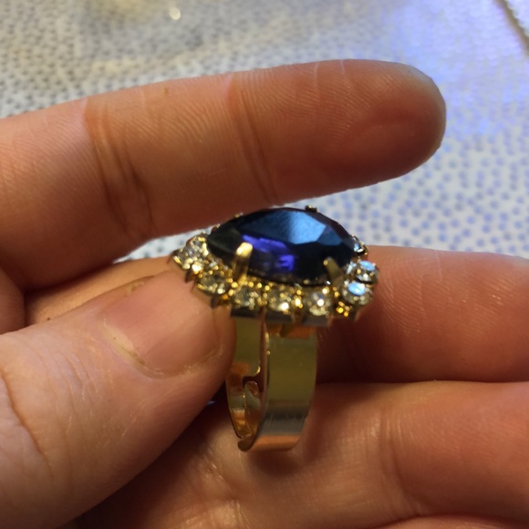 4pcs/set Water Drop Design Necklace, Earrings, Ring & Bracelet Jewelry Set - Picture 15 of 17